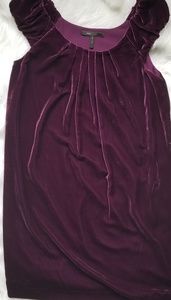 BCBGMaxAzria Plum Velvet Dress